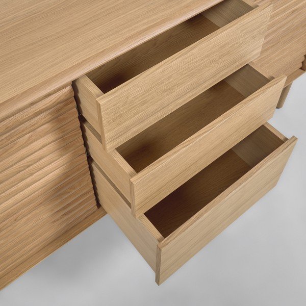 Komoda w dekorze dębu Kave Home Lenon-image-3