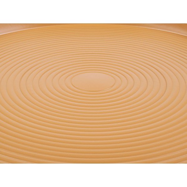 Musztardowożółty metalowy stolik Leitmotiv Force, wys. 43 cm-image-1