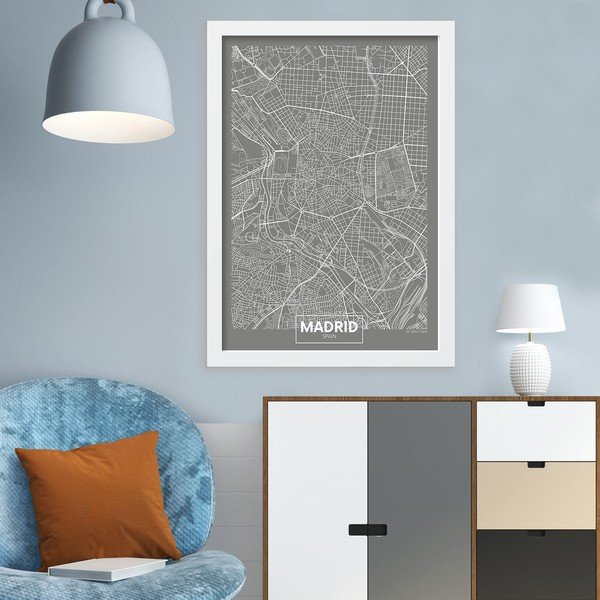 Obraz 40x55 cm Madrid – Wallity-image-1