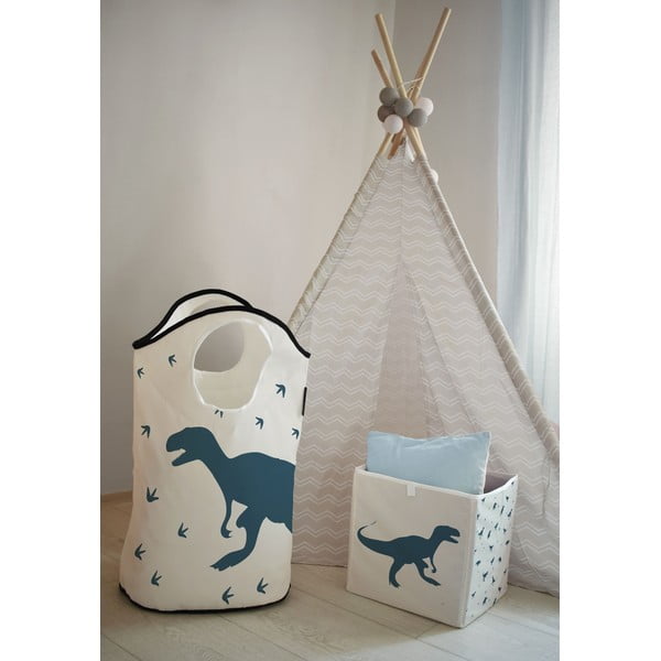 Materiałowy dziecięcy kosz do przechowywania Dino World – Butter Kings-image-1