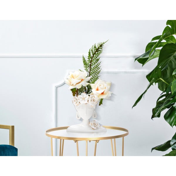 Biały porcelanowy wazon Mauro Ferretti Young Woman-image-1