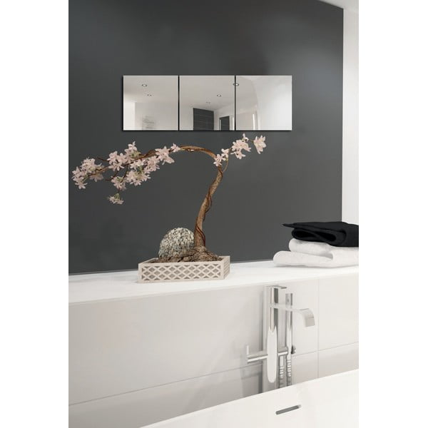 Lustra ścienne 3 szt. 30x30 cm – MSV-image-1