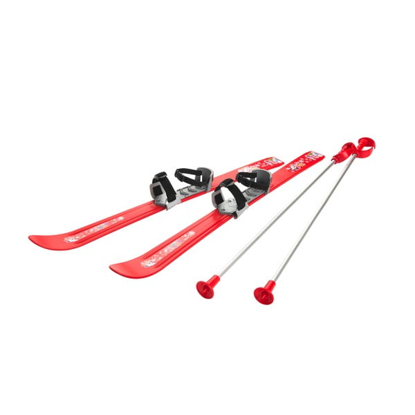 Czerwone narty dla dzieci Gizmo Baby Ski, 90 cm