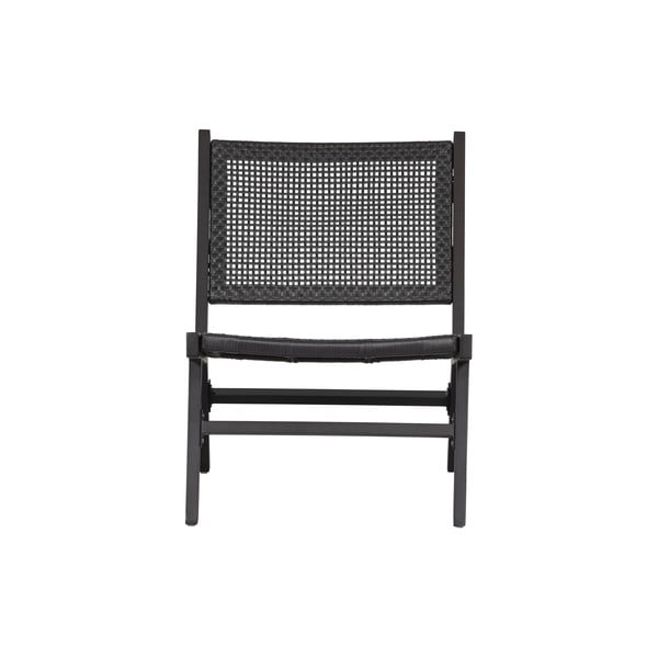 Czarny fotel ogrodowy WOOOD Puk-image-4