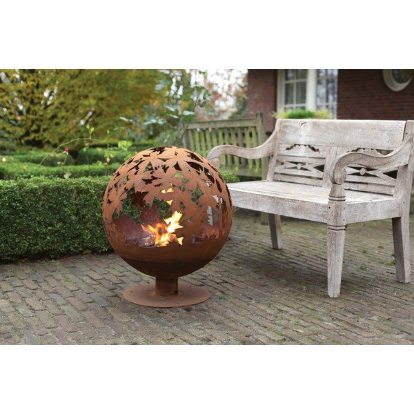 Palenisko stalowe Esschert Design Leaves-image-1