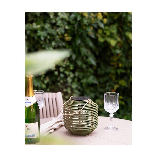 Lampa zewnętrzna stołowa LED solarna ø 15 cm Crewe – House Nordic-image-2