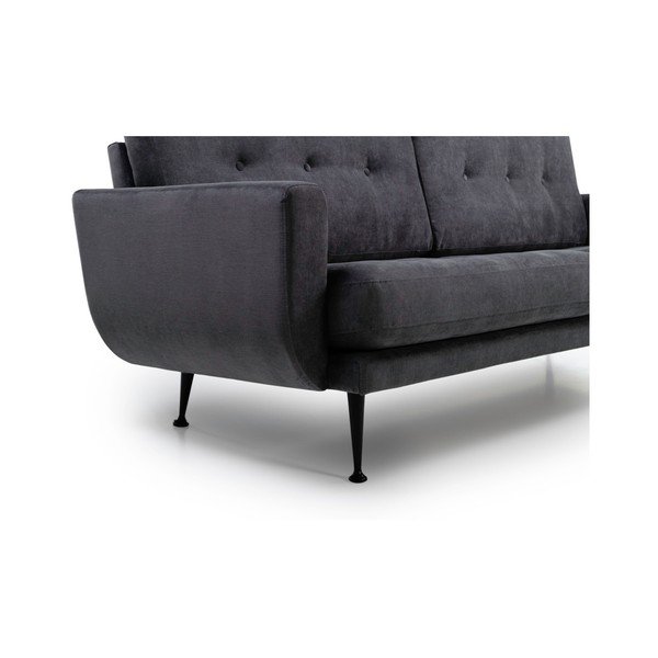 Antracytowa sofa Scandic Fly Gentle-image-4