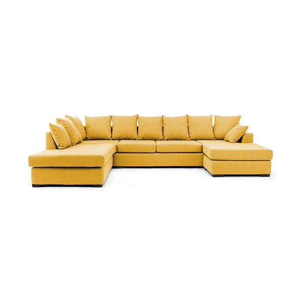 Sofa (zestaw wypoczynkowy) Vivonita Linus, żółta