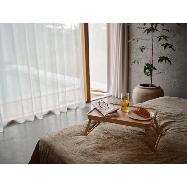 Stolik z litego drewna jesionowego 32x49,5 cm Inu – Zone-image-2