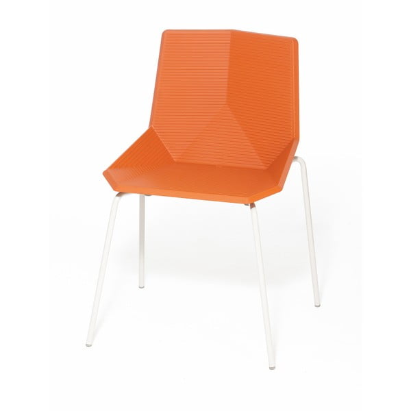 Pomarańczowe krzesło, zewnętrzne Mobles 114 Green