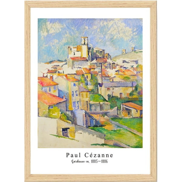 Plakat w ramie 55x75 cm Paul Cézanne – Wallity