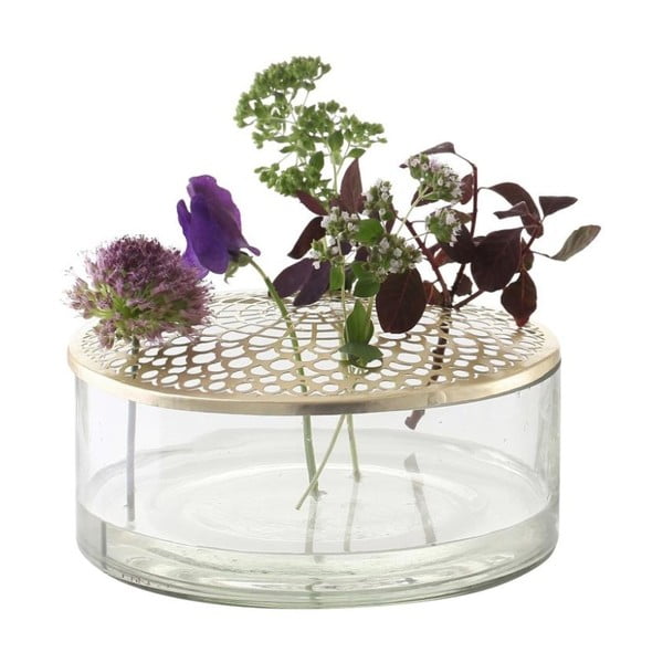 Wazon A Simple Mess Kassandra Brass, ⌀ 20,5 cm-image-2