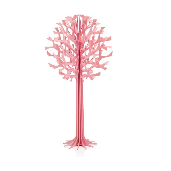 Składana dekoracja Lovi Tree Light Pink, 34 cm