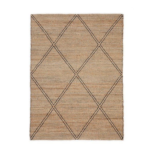 Dywan z juty tkany ręcznie w naturalnym kolorze 200x300 cm Vallalta – Kave Home