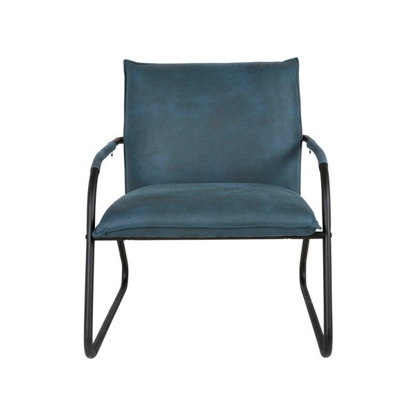 Niebieski fotel Canett Lucan-image-1
