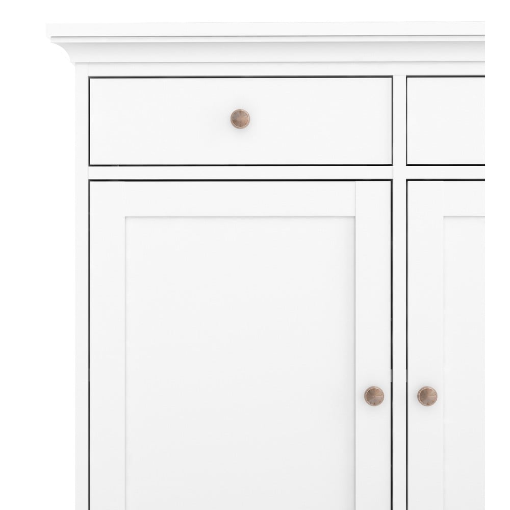 Biała niska komoda 144x92 cm Paris – Tvilum (zdjęcie 5)