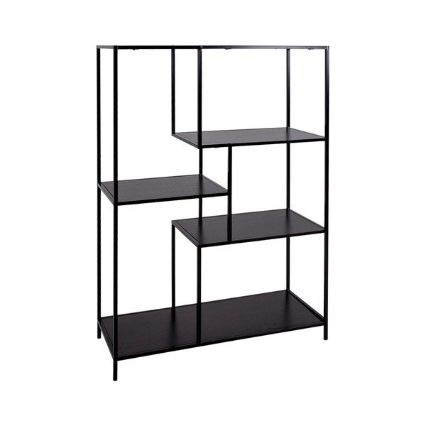 Czarny regał House Nordic Vita Shelf, 80x120 cm-image-1