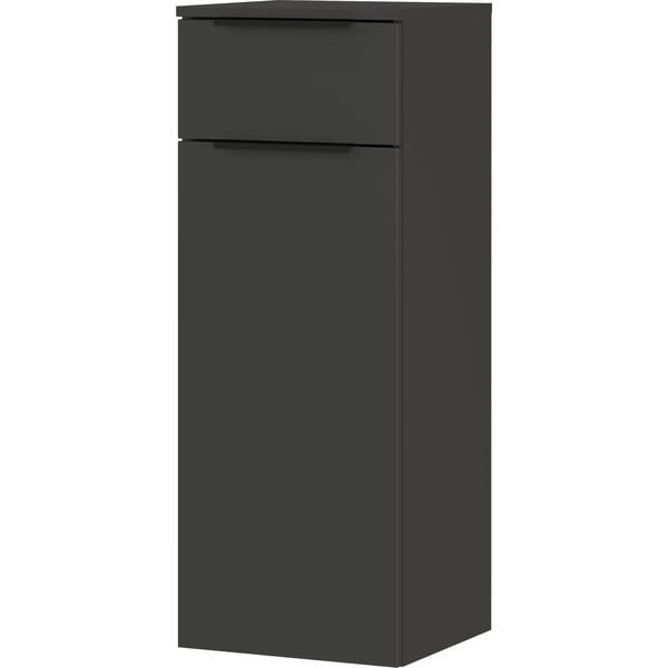 Antracytowa wysoka wisząca szafka łazienkowa 36x93 cm Crandon – Germania-image-2