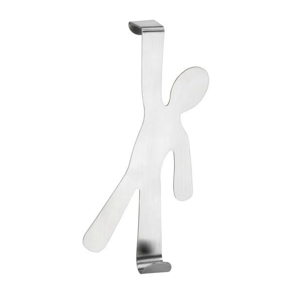 Haczyk na drzwi w kolorze srebra Wenko Hook Boy Light