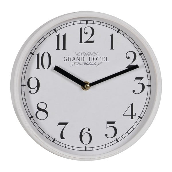 Zegar ścienny ø 22 cm Grand Hotel – Ixia