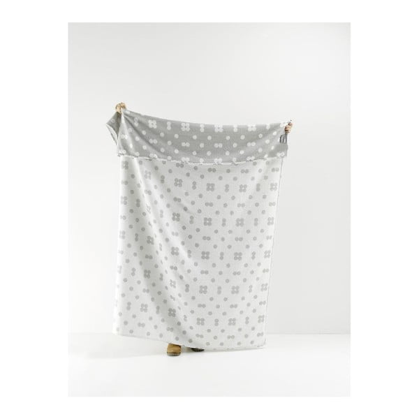 Dwustronny koc Roomblush Dots, 130x180 cm-image-1