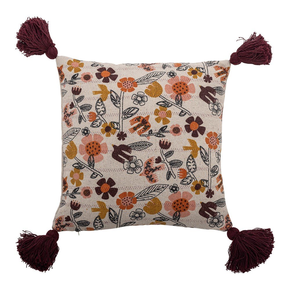 Poduszka dekoracyjna z mieszanki bawełny 45x45 cm Vivielle – Bloomingville