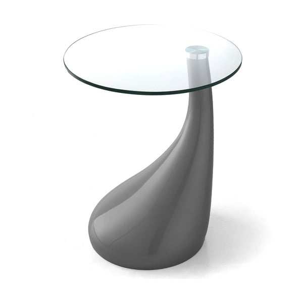 Okrągły stolik ze szklanym blatem ø 45 cm Pop – Tomasucci
