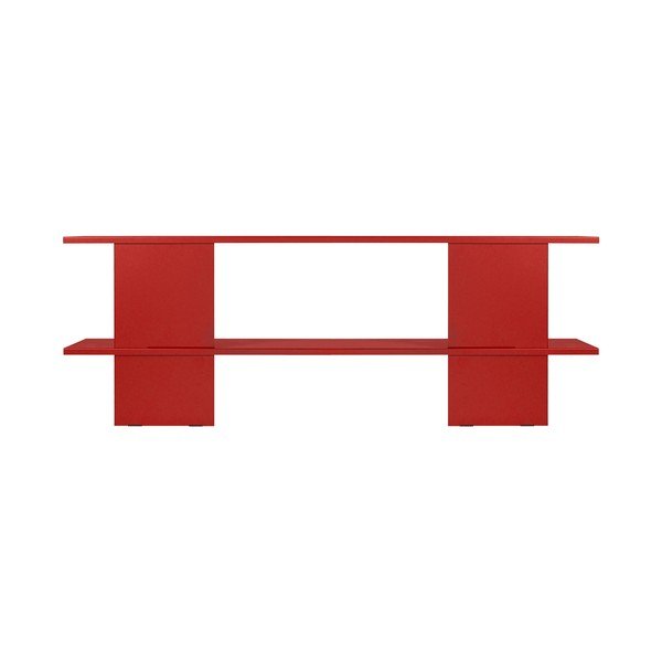 Czerwony metalowy regał 160x57x37 cm Hes – noo.ma-image-3