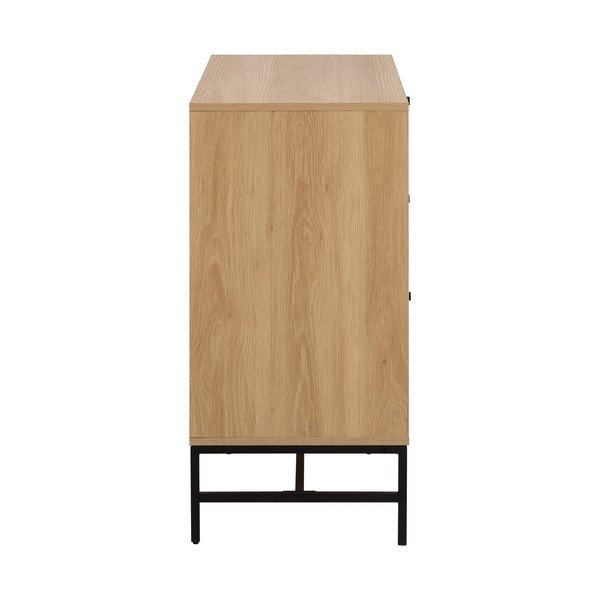 Komoda w dekorze dębu w naturalnym kolorze 81x80x40 cm Albany  – Actona-image-3