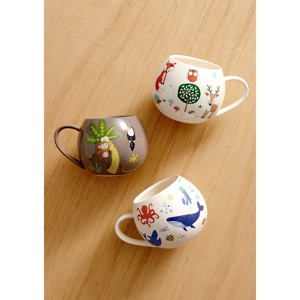 Biały kubek dziecięcy 160 ml Ocean – Ladelle-image-1