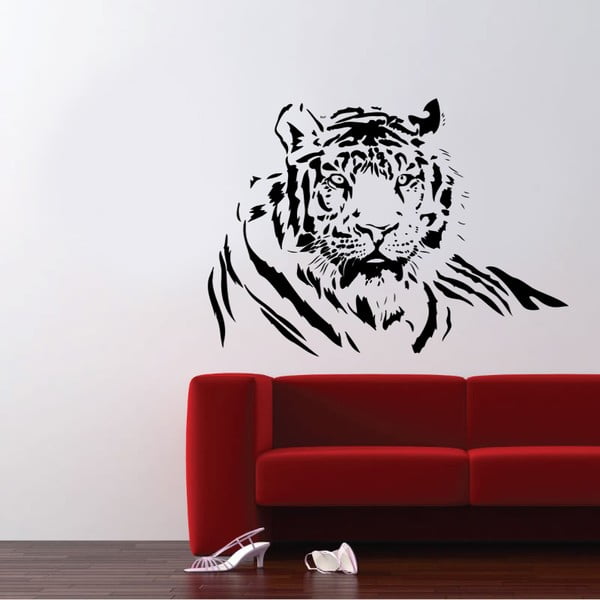 Naklejka na ścianę Tygrys, 60x90 cm