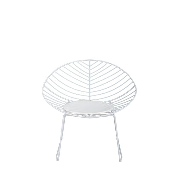 Zestaw 2 białych krzeseł ogrodowych Bonami Selection Coco-image-2