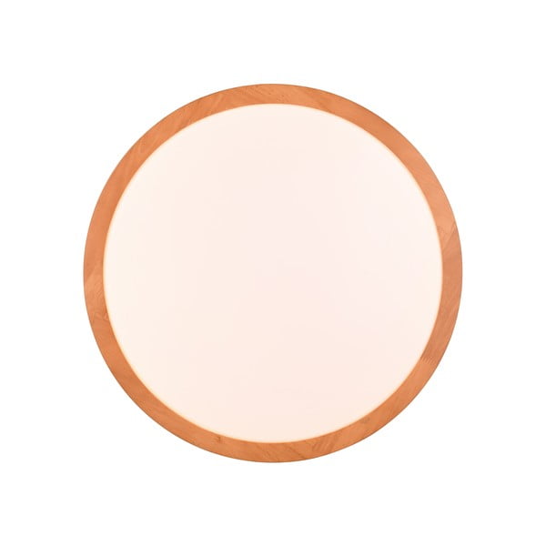 Jasnobrązowa lampa sufitowa LED ø 40 cm Iseo – Trio-image-2