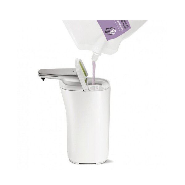 Bezdotykowy dozownik do mydła simplehuman Compact, biały-image-1