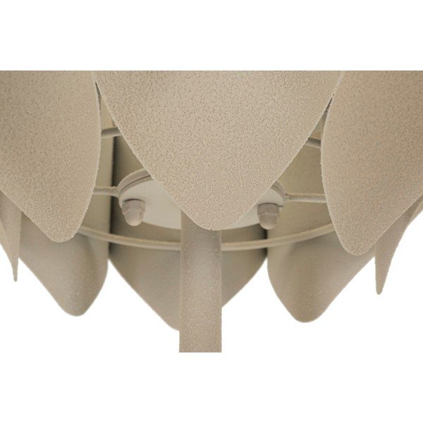 Beżowa lampa stojąca z metalowym kloszem (wysokość 155 cm) Space – Mauro Ferretti-image-4