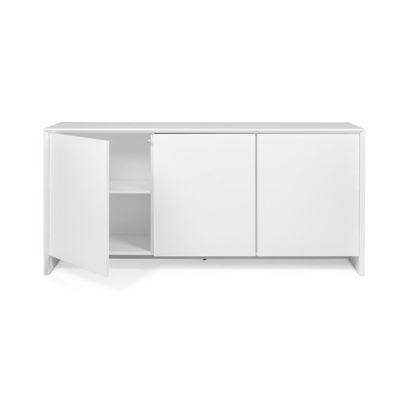 Biała 3-drzwiowa komoda Tenzo Profil-image-3