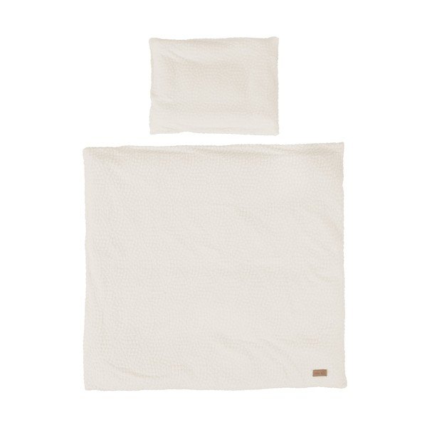 Kremowa pościel dziecięca do łóżeczka 80x80 cm Seashells – Roba