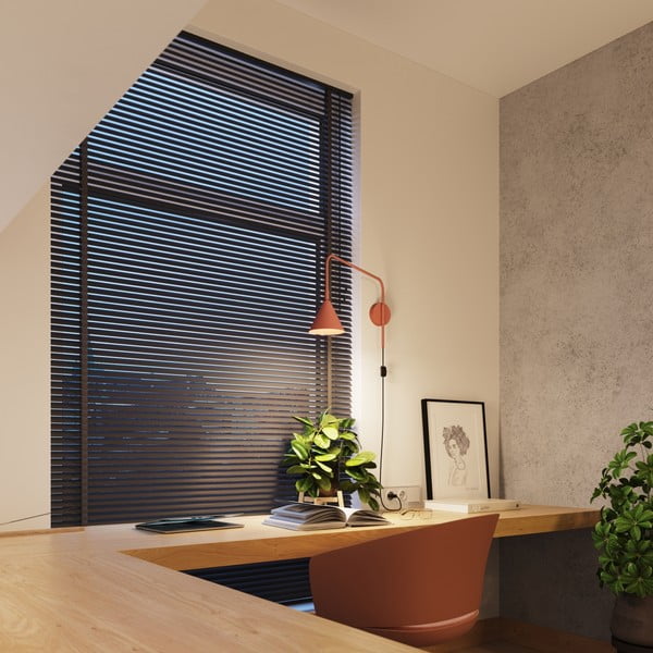 Kinkiet do kontaktu w kolorze terakoty Zylo – Sollux-image-2