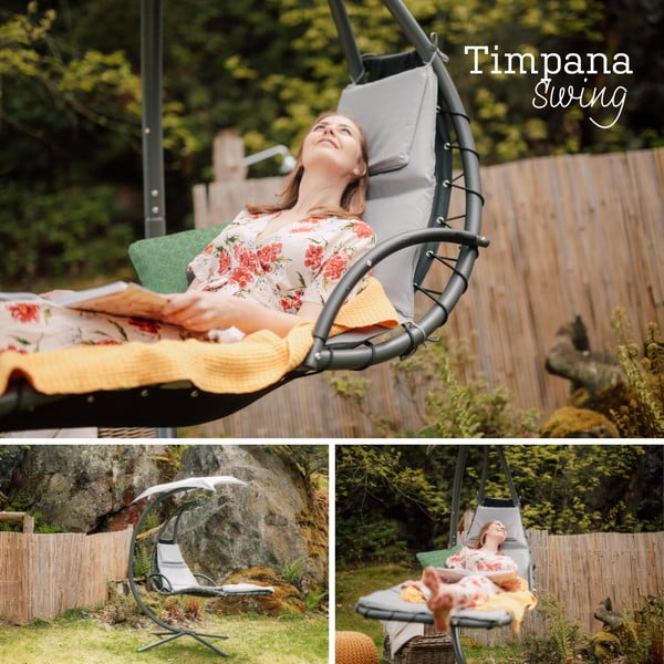 Fotel z parasolem Timpana Swing-image-1