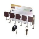 Haczyki na klucze z koszykiem na listy iDesign Formbu