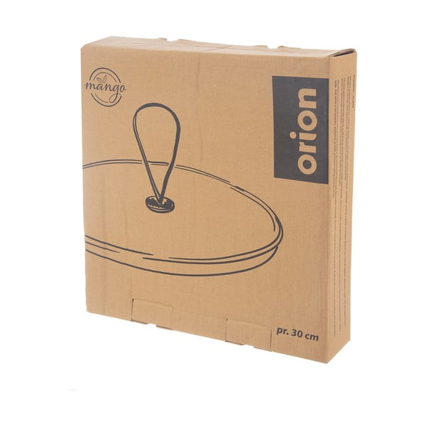 Drewniana taca do serwowania ø 30 cm Mango – Orion-image-4