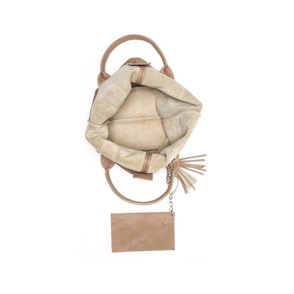 Skórzana torebka Anna Luchini 187 Fango-image-3