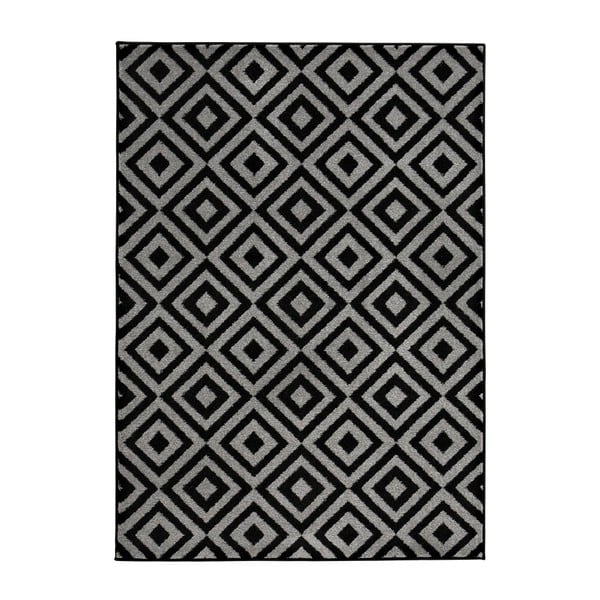 Szaro-biały dywan Think Rugs Matrix, 80x150 cm