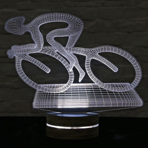 Lampa 3D stołowa Bike