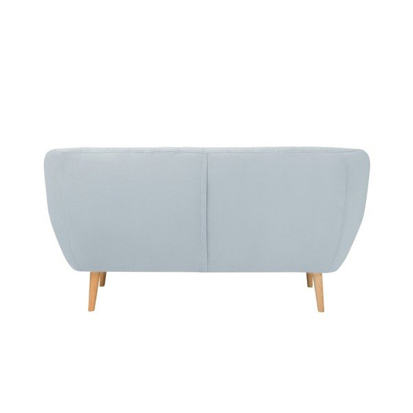 Jasnoniebieska aksamitna sofa Mazzini Sofas Sardaigne, 158 cm-image-3