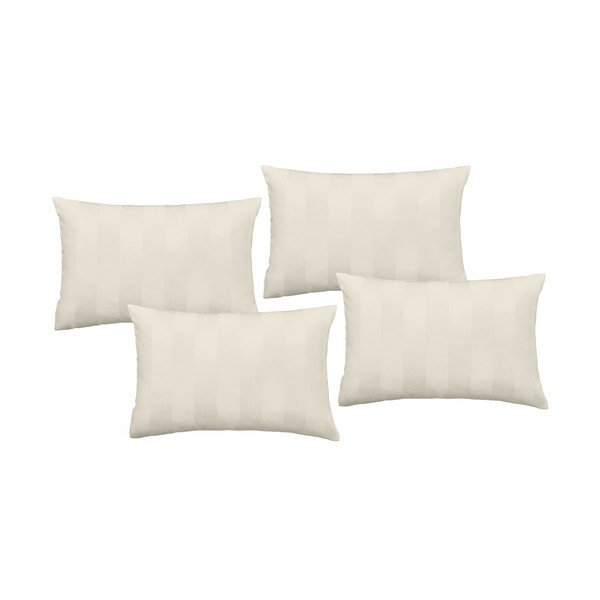 Satynowe poszewki na poduszki zestaw 4 szt. 75x50 cm So Soft Satin Stripe – Catherine Lansfield