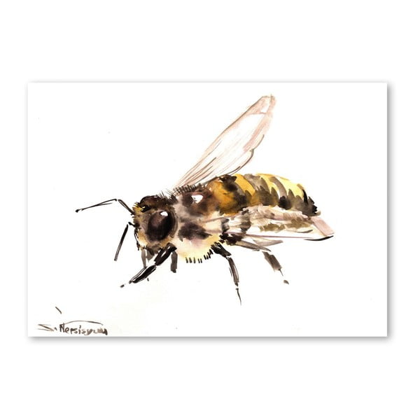 Plakat Bee (projekt Surena Nersisyana), 30x21 cm