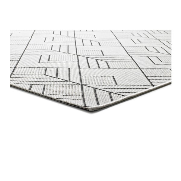 Biało-beżowy dywan odpowiedni na zewnątrz Universal Silvana Caretto, 80x150 cm-image-1