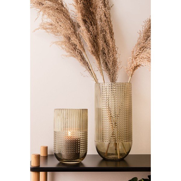 Zielony szklany wazon PT LIVING Attract, wys. 20 cm-image-1