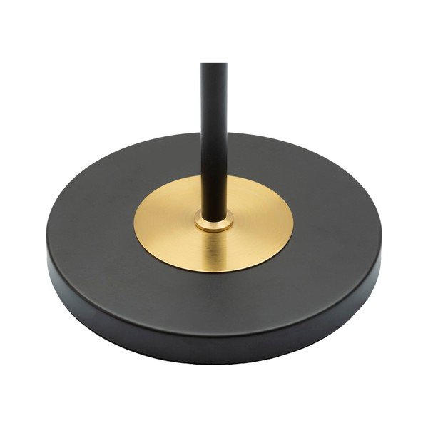 Lampa stojąca w czarno-złotym kolorze z tekstylnym kloszem (wysokość 153 cm) Levels – Mauro Ferretti-image-2